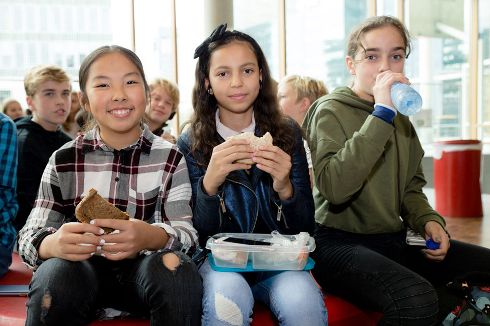 Gezond eten op het St. Nicolaaslyceum Gezond eten op het St. Nicolaaslyceum